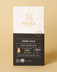 Dark Milk Chocolate bar, front of package