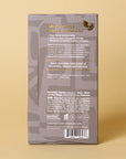 Ghana 72% Dark Chocolate bar, back of package with ingredients and nutrition facts